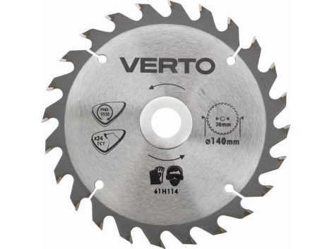 Körfürészlap 140 mm/30mm Z24 TOPEX 61H114;Work plus (73612)
