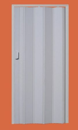Harmónikaajtó fehér 68x202